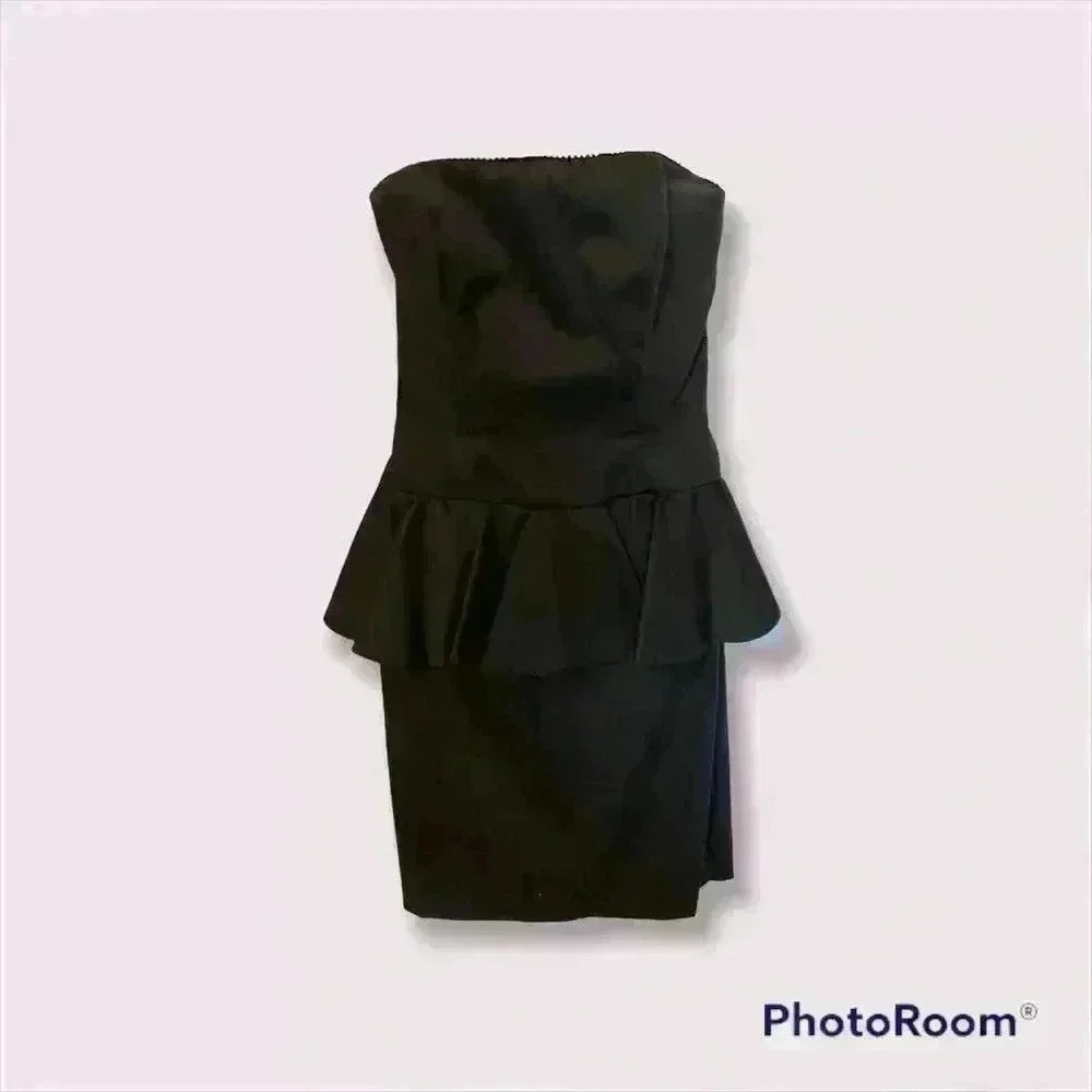 Vintage AJ Bari black cocktail dress